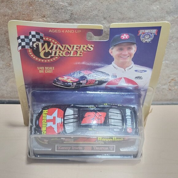 Nascar Winners Circle Texaco Havoline Ford Taurus Racecar 1998 Kenny Irwin's #28 - Picture 11 of 11